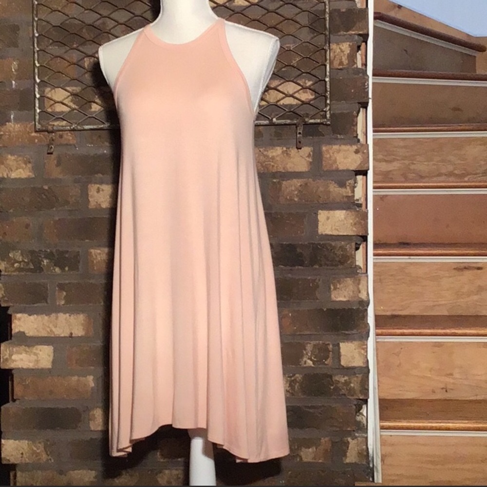 Alya tank dress pale pink XS